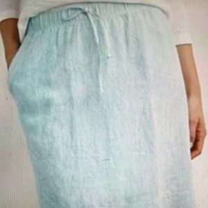 J. Jill Love Linen Drawstring Skirt  (S)